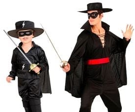 Zorro kostuum