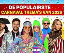 De 7 populairste thema’s voor carnavalskleding in 2026