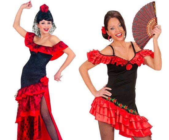 Flamenco danseres jurk