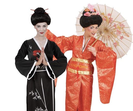 Geisha kostuum