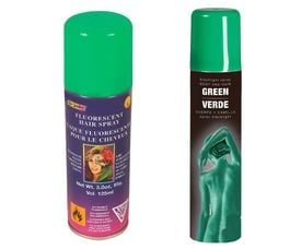 Groene haarspray