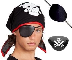 Piraten ooglapjes