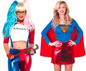 Superhelden kostuum dames