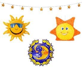 Zon & ster versiering