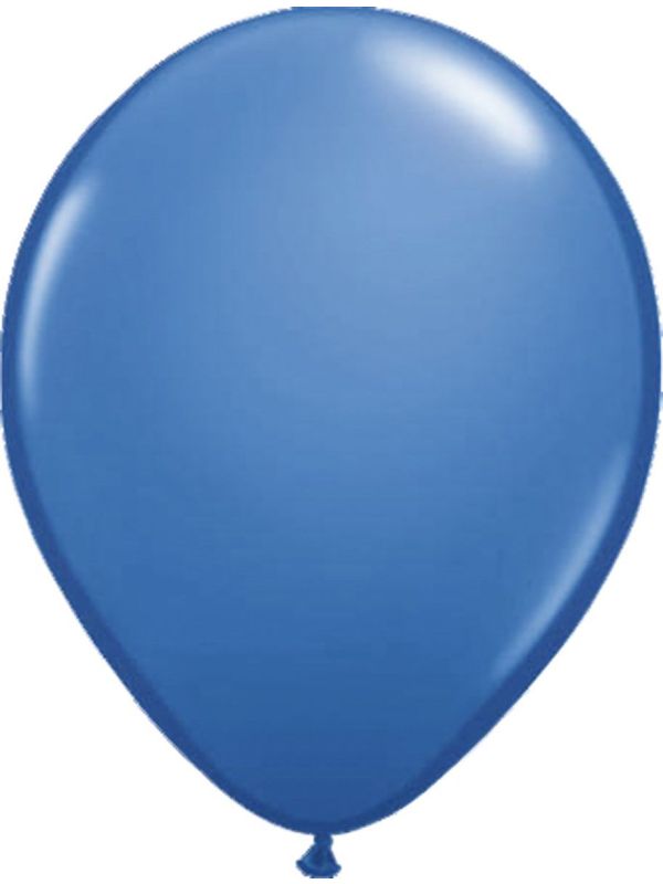 10 Donkerblauwe Ballonnen 30cm