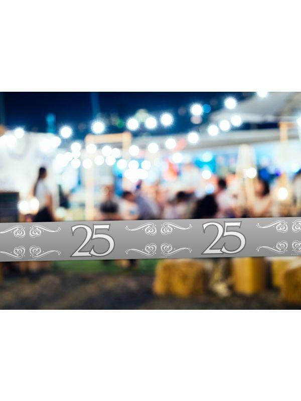 25-Jarig Jubileum Afzetlint