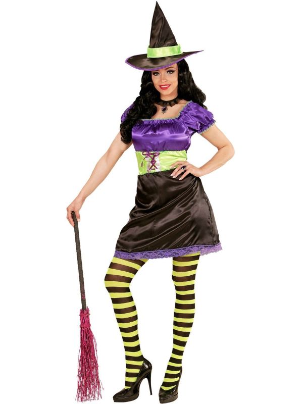 3 Kleuren Heksen Jurk