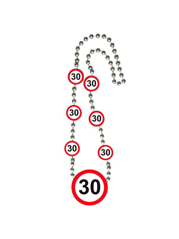 30 Jaar Verkeersbord Ketting