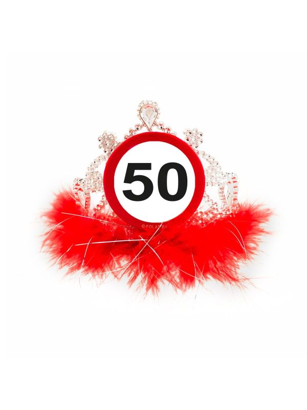 50 Jaar Verkeersbord Tiara