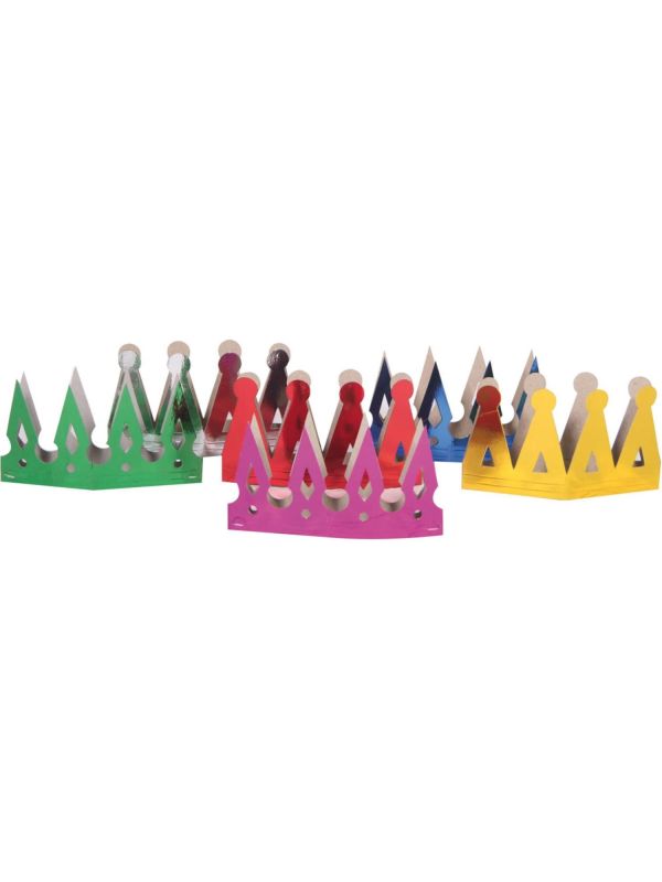 6 Gekleurde Kroontjes