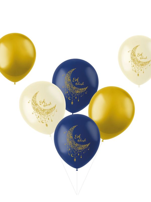 6 Suikerfeest Ballonnen 33cm Latex