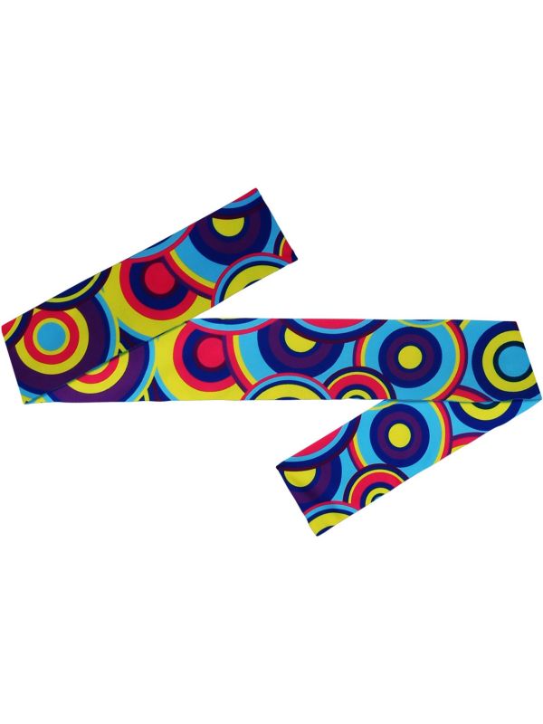 70's Disco Bandana Blauw