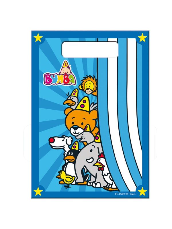 8 Bumba Kinderfeestje Uitdeelzakjes