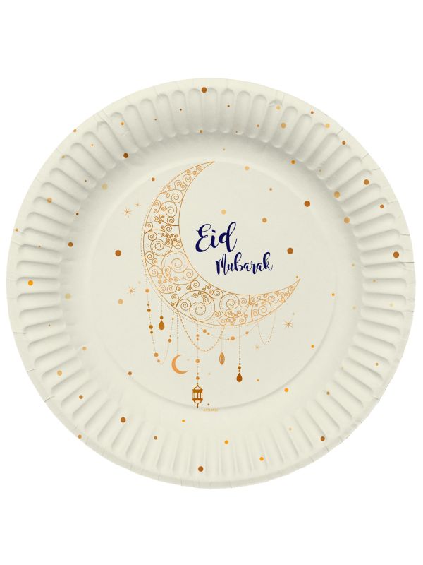 8 Papieren Borden Suikerfeest