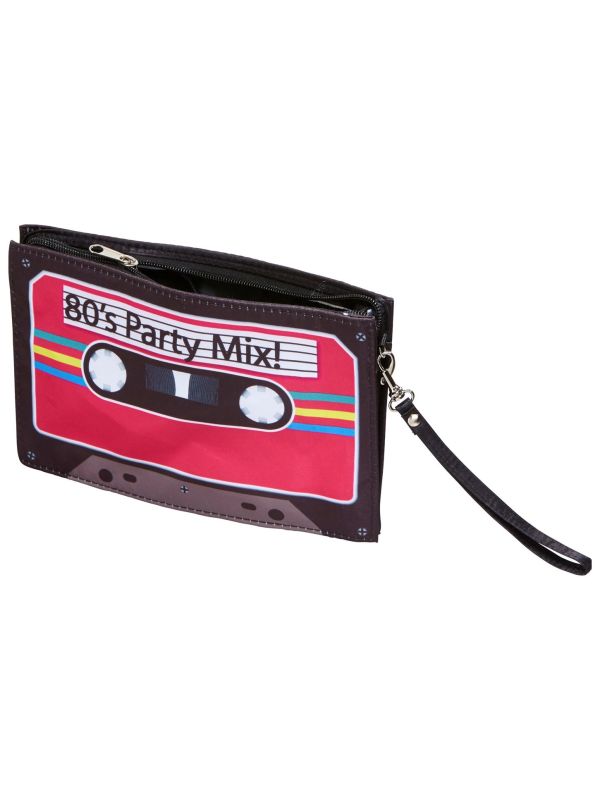 80's Cassettebandje Handtas
