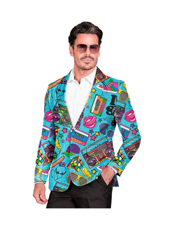 80's Lover Colbert Heren Blauw