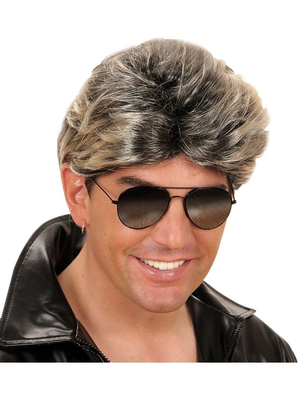 80's Popster Mannen Pruik