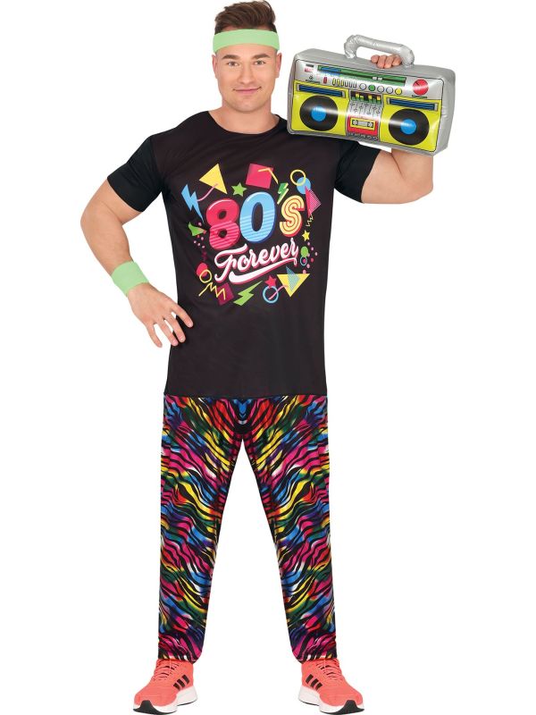 80's Regenboog Outfit Volwassenen