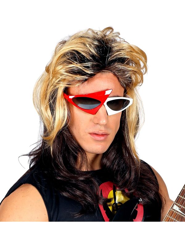 80's Rocker Pruik