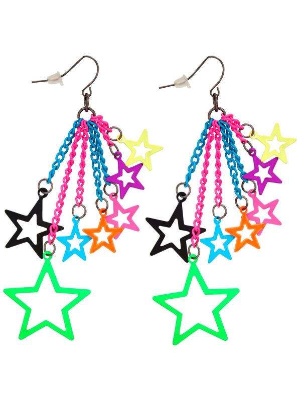 80s Ster Oorbellen Dames