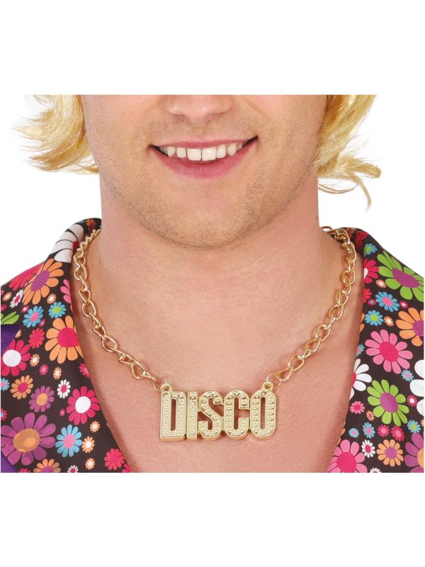 90's Gouden Disco Foute Ketting