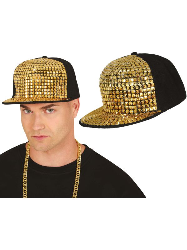 90's Rapper Gouden Studs Pet