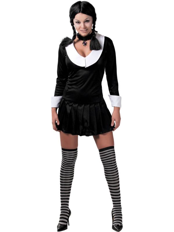 Addams Gothic Meisje Jurkje