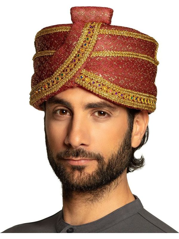 Ali Sultan Tulband Rood