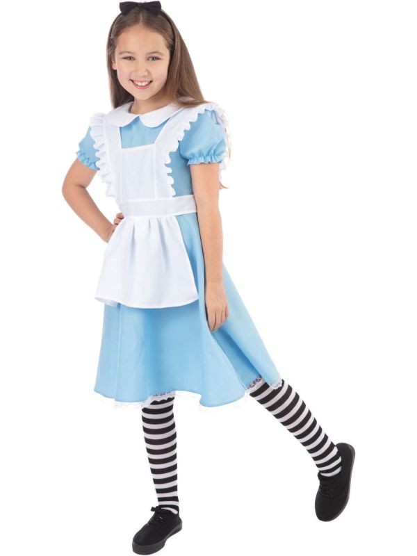 Alice in Wonderland Jurkje Blauw Meisjes