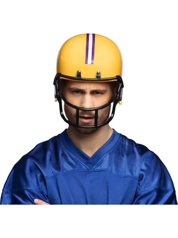 American Football Helm Geel Quarterback