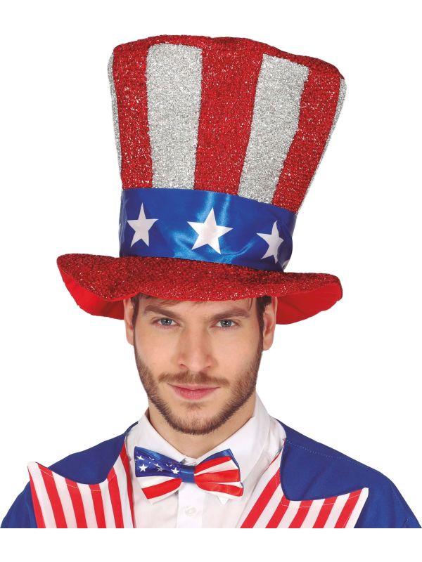 Amerikaanse Glitter Hoed