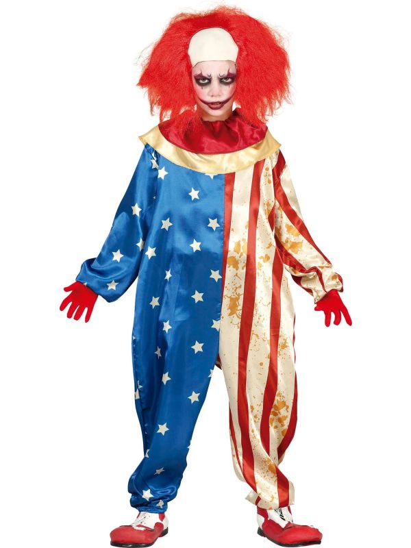 Amerikaanse Killerclown Kostuum Kind