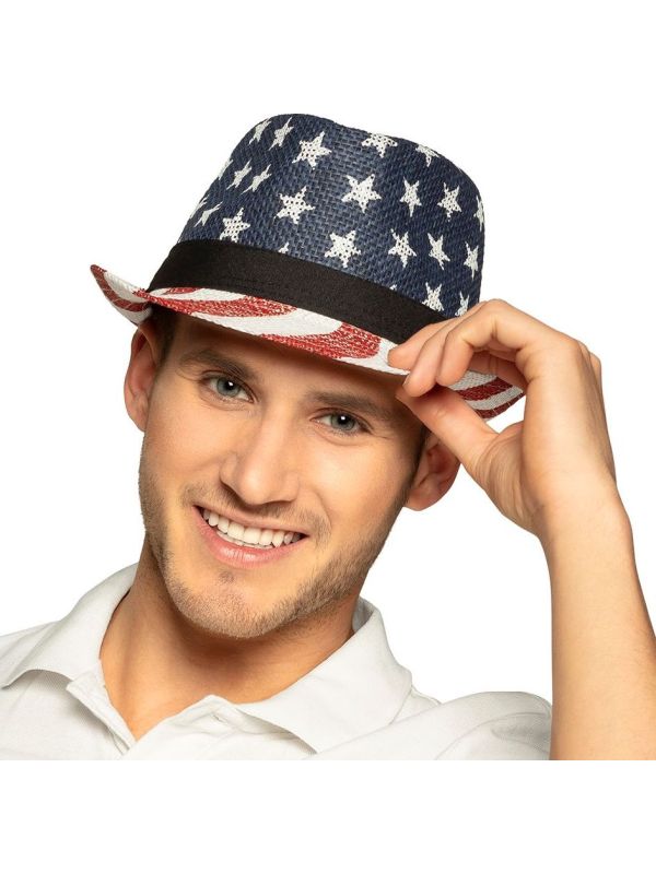 Amerikaanse Vlag Fedora