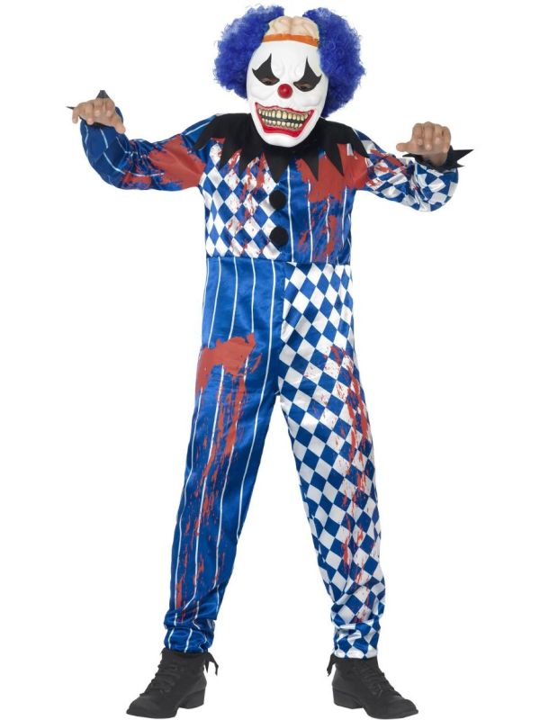 Angstaanjagende Jongens Clownspakje
