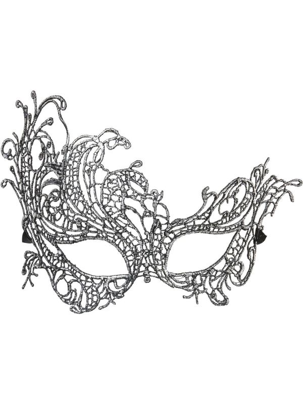 Antieken Zilveren Barok Oogmasker