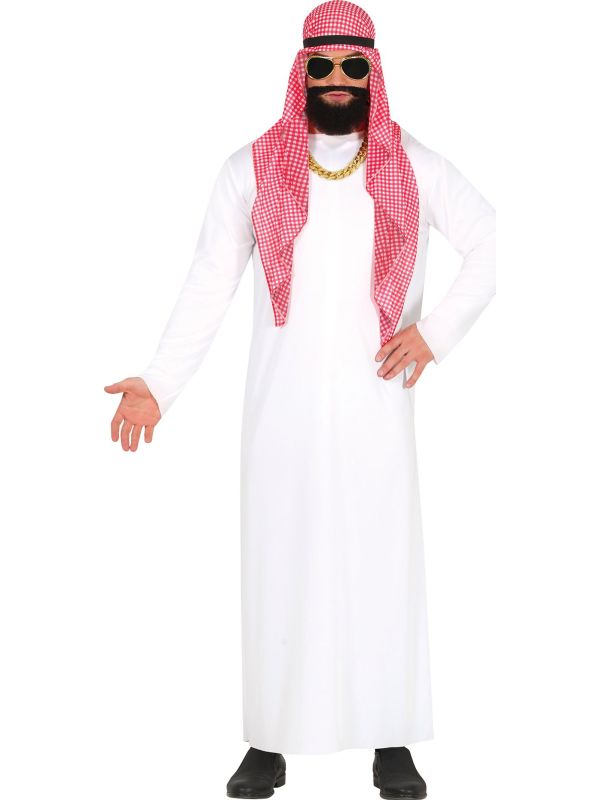 Arabier Sjeik Kostuum