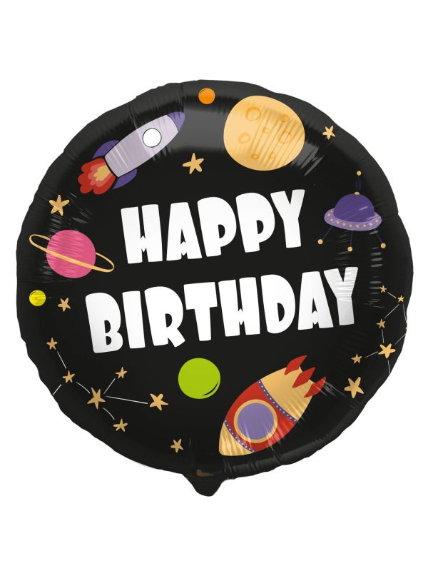 Astronauten Verjaardag Folieballon