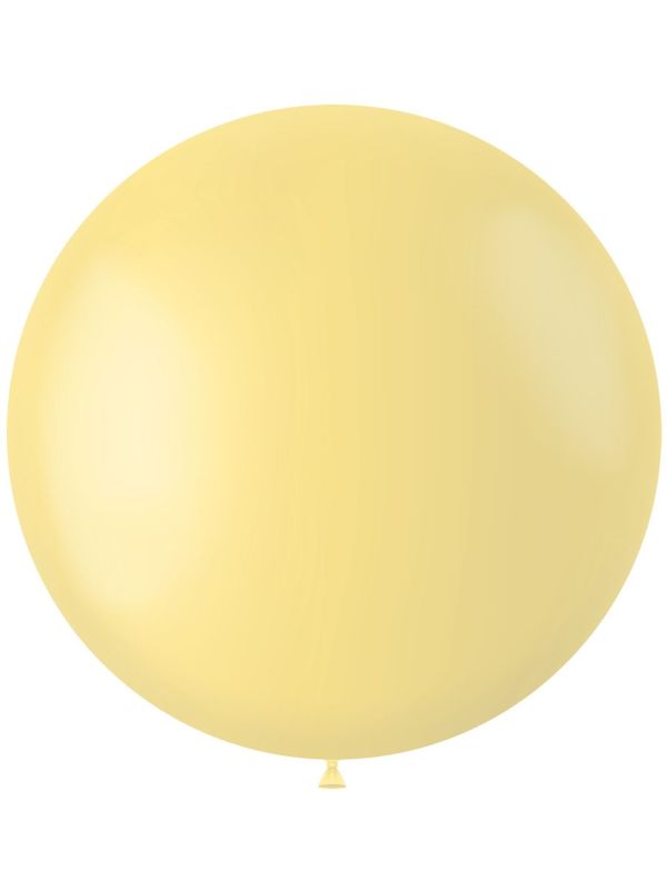 Ballonnen Geel Mat 78cm