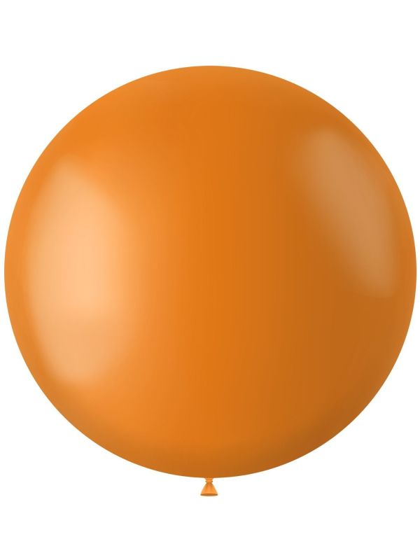 Ballonnen Knal Oranje Mat 78cm