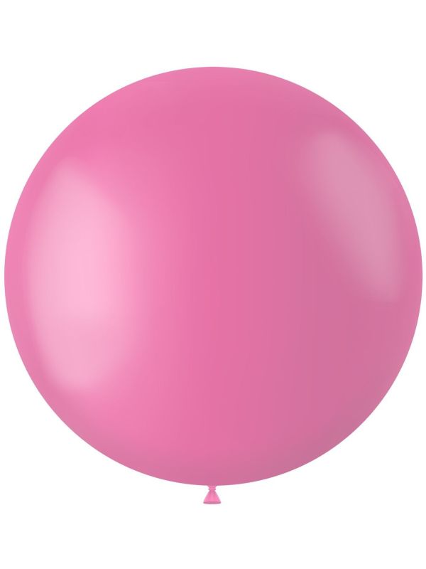 Ballonnen Knal Roze Mat 78cm