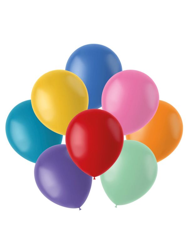 Ballonnen Mix Gekleurd 50 Stuks
