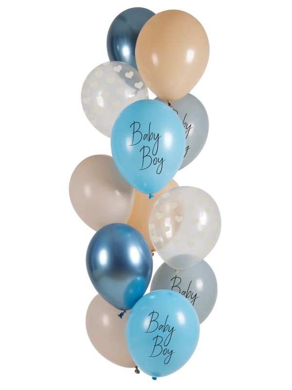 Ballonnen set Babyshower Baby Boy