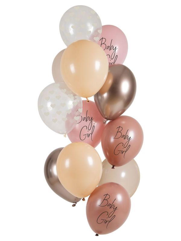 Ballonnen set Babyshower Baby Girl