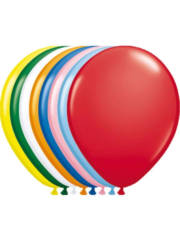 Ballonnen set Metallic Meerkleurig 50 Stuks
