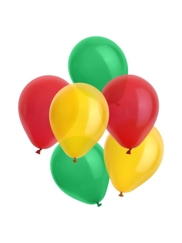 Ballonnen set Rood-Geel-Groen