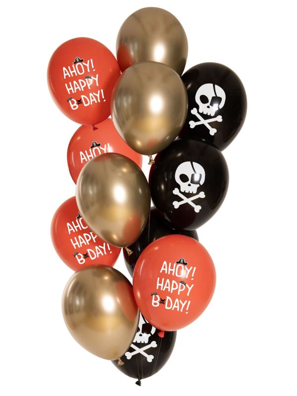 Ballonnen set Verjaardag Piraten