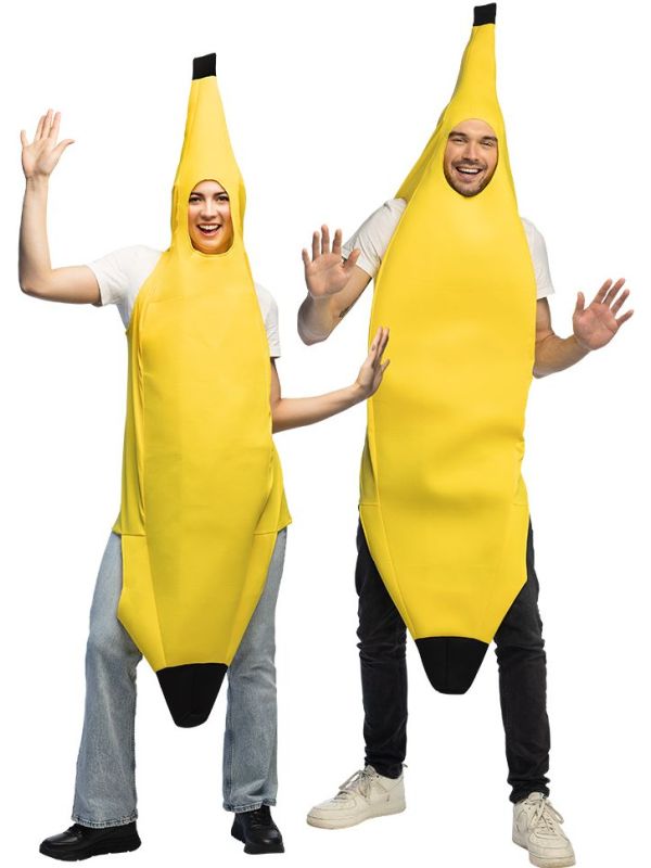 Bananenpak Volwassenen Dames Heren