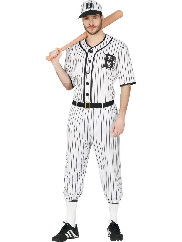 Baseball Speler Outfit Heren