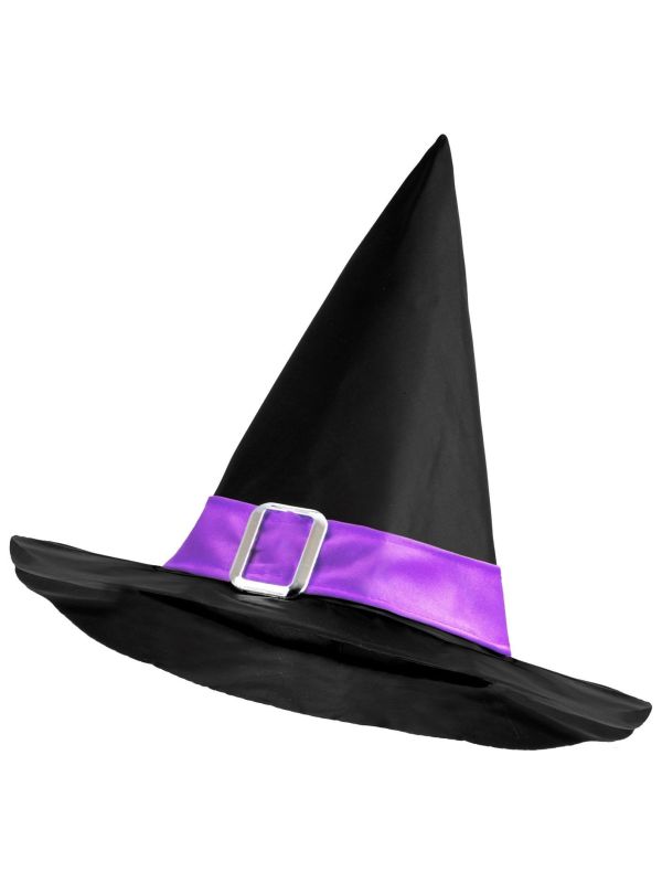Basic Heksenhoed Paars Kind