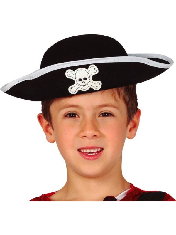 Basic Piratenhoed Kind